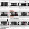 Password Steering Wheel Anti Theft Lock