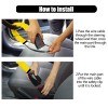 Car Seat Belt Steering Wheel Anti-Theft Locking Device