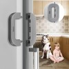 Refrigerator Lock for Child Safety Cabinet Lock Fridge Freezer Door Lock
