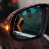 2 Pieces Side Mirror Airrow Style Indicator