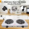 Electric Double Burner Electric Stove Kitchen