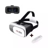 VR Box Virtual Reality Version 2 3D Glasses with Remote (White Color)