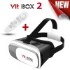 VR Box Virtual Reality Version 2 3D Glasses with Remote (White Color)