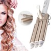 Moehair MO-6002 Wave Ceramic Wag Curling Iron 22mm 990°C Salon Special
