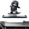 Dashboard Car Ornaments Skateboard Sliding Bear