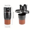 Universal Rotatable Car Cup Holder – Multifunctional Design