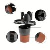 Universal Rotatable Car Cup Holder – Multifunctional Design
