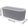 Nordic Plug Board Storage Box Cable Wire Organizer Case Socket Wireless WiFi Router Bracelet Desktop Data Line Plug Holder Shelf