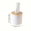 Round Tissue Box With Lid
