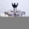 6 Jar Revolving Spice Rack Organizer