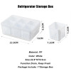 6 Pcs Detachable Food Storage Container