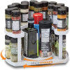 2-Tier Rotating Kitchen Countertop Spice Rack Organizer