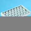 Plastic round Ice Cube Mold with Lid Home Kitchen Ice Tray Ball Shaped Freezer Ice Maker Tool
