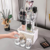 Luxury 3-Tier Cosmetic & Skincare Organizer with Dustproof Cover