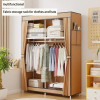 Assembled Simple Cloth Wardrobe Home Bedroom Dormitory Storage Cabinet Large capacity clothing storage