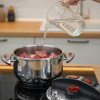 O.M.S Pressure Cooker  – Red Color | 5 Liter Heavy-Duty Cooker