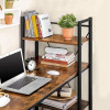 Home Bedroom Office Work Station Desk Organizer Table by Metallics Home