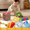 26 Pcs Toddlers Soft Alphabet Cards With Storage Bag