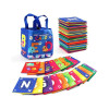 26 Pcs Toddlers Soft Alphabet Cards With Storage Bag
