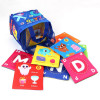 26 Pcs Toddlers Soft Alphabet Cards With Storage Bag
