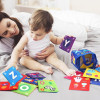 26 Pcs Toddlers Soft Alphabet Cards With Storage Bag