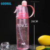 600ML Spray And Drinking Bottle