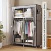 Assembled Simple Cloth Wardrobe Home Bedroom Dormitory Storage Cabinet Large capacity clothing storage