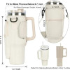 40oz Neoprene Water Bottle Carrier Bag For Quencher Cup Sleeve