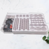 Battery Storage Organiser Holder with Tester Holds 93 Batteries Battery Caddy Rack