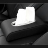 Car tissue box in faux leather - Faux leather tissue box