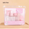 8Pcs/Set Refillable Bottle Press Plastic Spray Lotion Funnel Dispensing Tool Travel Portable Sub-Bottling Set