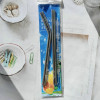 Creative Cocktail Straws Set 201 Stainless Steel Colorful Bend Head Drinking Straws Outdoor Dining Utensils from China