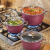 Falez BIO DIAMOND 9 Pcs Cooking Set | Granite Cookware Pakistan