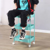 Trolley With Storage Tier Island Premium 4 Drawer Wheel Rolling Home Restaurant Serving Locking Food Kitchen Cart