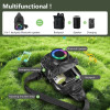 Multifunctional Single Shoulder Chest Bag Wireless Bluetooth Speaker With RGB Color Lights Portable Player for Camping Traveling