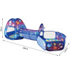 3in1 Space Ball Pit Tunnel Tent House + Free 50 Balls