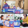 3in1 Space Castle Tent House For Kids + Free 50 Balls