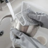Silver wire cleaning kitchen cloth (pack of 3)