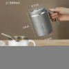 Insulated Coffee Mug With Handle 500 ml