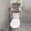 High Capacity Bathroom Commode Storage Rack | Multi-Layer Organizer Shelf