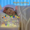 Gifts Erasable Acrylic Message Note Board with Night Light Transparent Children Drawing Boards Adjustable Note Board with Colors