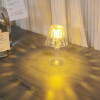 LED Diamond Table, Cordless Color Changing Touch Lamp, Bar Crystal Lighting, Decorative Small Table Lamp for Bedroom Living Room