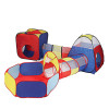 5in1 Multicolor Ball Pit Tunnel Tent House + Free 50 Balls