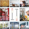 Steel Concrete Nail Gun Nails Kit, 27 & 42 mm Diameter Bolts, Multi-Purpose Nail Shooter Gun Nails.