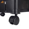 3 Tier Trolley Black