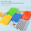 Flexible Honeycomb Ice Tray With Lid