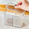 Cotton bud holder + lipstick organizer