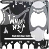 18 in 1 Credit Card Size Multi-Tool for Quick Repairs & Can Opener