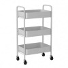 Trolley With Storage Tier Island Premium 4 Drawer Wheel Rolling Home Restaurant Serving Locking Food Kitchen Cart