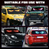 LED Matrix Pixel Panel Display Screen Flexible RGB Car Graffiti Scrolling Text Animation Shop Reminder Light Bluetooth
